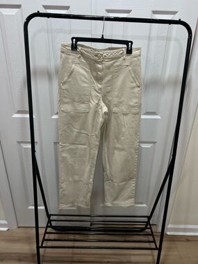 Wilfred Free Cream High-Rise Jeans